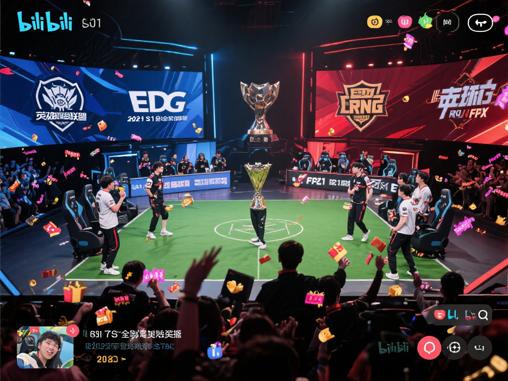 哔哩哔哩英雄联盟赛事直播，实时见证顶级战队激烈对决！